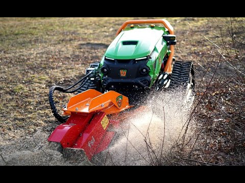 Baumstockfräse mit Green Climber (LV600)