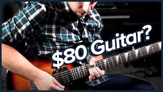Video thumbnail for SUPER CHEAP METAL GUITAR REVIEW - Glarry 170 Type Guitar Review by longestsoloever