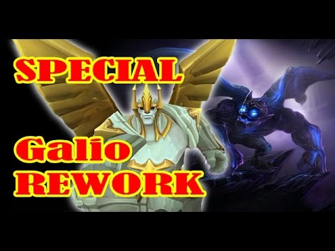 GALIO REWORK ABILITIES SKINS SPOTLIGHT 2017 LeagueOfLegends