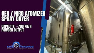 Équipement de séchage GEA Niro Atomizer Spray Dryer 725 kg/h à vendre - Image 4 | Machineryline CG Équipement de séchage GEA Niro Atomizer Spray Dryer 725 kg/h | Image 4 - Machineryline