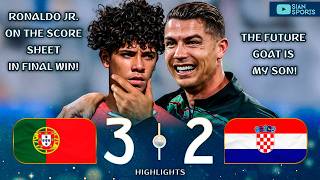 RONALDO JR. ODLOČILEN KOT OČE – ZADEL IN OSVOJIL PRVI NASLOV S PORTUGALSKO!