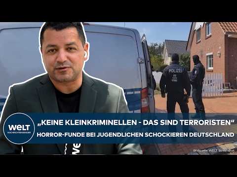 DEUTSCHLAND: Razzia gegen rechten Terror! Diese Funde bei Jugendlichen schockieren das ganze Land