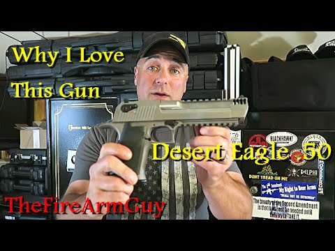 Desert Eagle .50 - Why I Love Owning This Gun - TheFireArmGuy