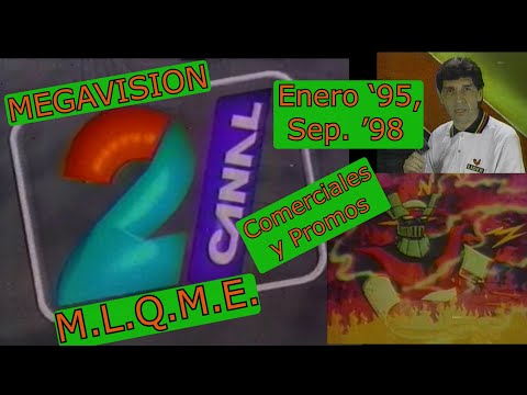 0308 Comerciales y Promos, Canal 21 Megavisión - Enero 1995 y Septiembre 1998