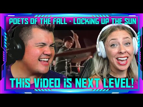Americans react to "Poets of the Fall - Locking Up the Sun" | THE WOLF HUNTERZ Jon and Dolly