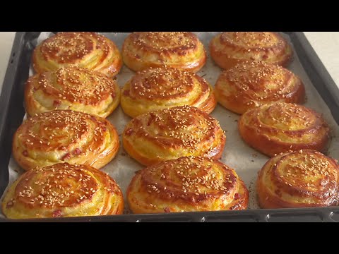 Kolay poğaça tarifi 💯 tek tek uğraşmak yok🤌 misafirler tarif istiyecek ⭐