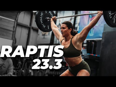 Alexis Raptis CrossFit Open 23.3 FULL WORKOUT w/ Commentary
