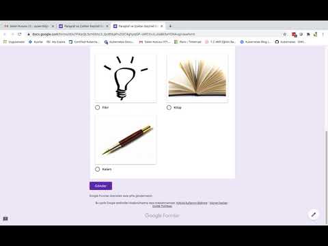 Google Form Paragraf ve Çoktan Seçmeli Soru Oluşturma