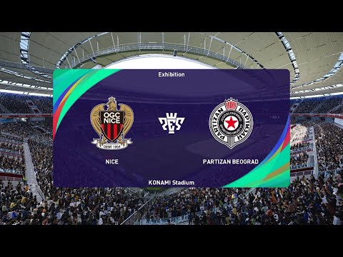 OGC Nice vs FK Partizan (27/10/2022) UEFA Europa Conference League PES 2021