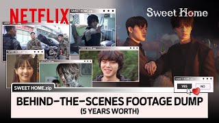 Download lagu A montage of thrills and spills | Behind the Scenes | Sweet Home S1 - S3 | Netflix [ENG SUB] mp3