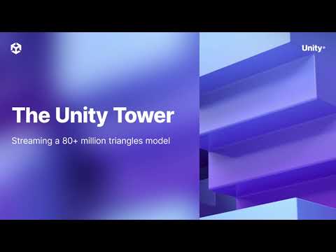 Unity Tower - 3D Data Streaming