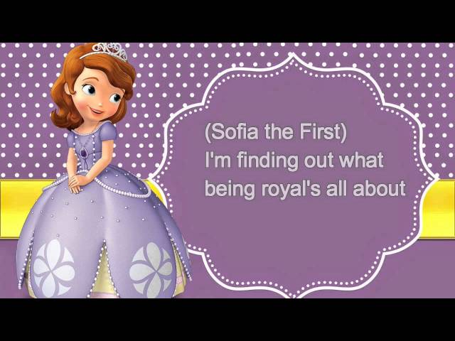 sofia the first theme song lyrics Lyrics