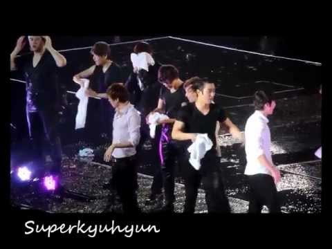 【Kyuhyun Fancam】120310 SS4 in Macau Super junior Kyuhyun fancam With springs.