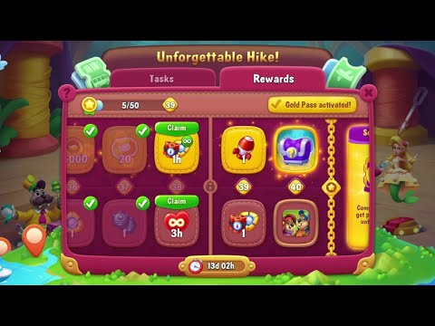 @Fishdom Win Strikes Level 5865 - 5870. Unforgettable Hike Level 38