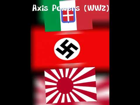 Allies and Enemies of WW1 and WW2 #ww1 #ww2 #history #onlyeducation #war #allies #ennemis