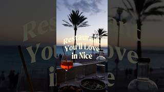 ニースのおすすめレストラン🍽️🍸🍋Restaurant You’ll Love in Nice|#nice #ニース #フランス