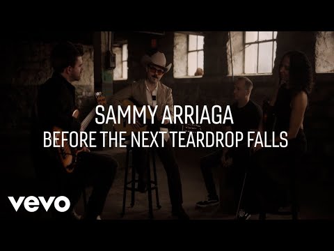 Sammy Arriaga - Before the Next Teardrop Falls (Lyric Video) (Official)