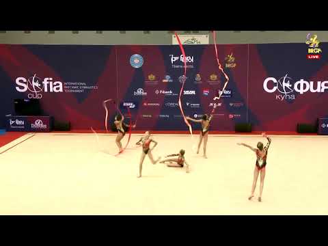 ITALY ITA   semifinale 5 Ribbons   Junior Groups   Sofia Cup 2021 SOFIA 28 marzo 2021