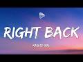 KARLEE GIRL Right Back Lyrics