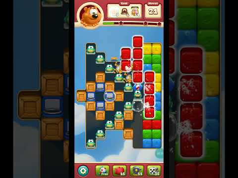 Toon blast level 7503 😏🚀👍