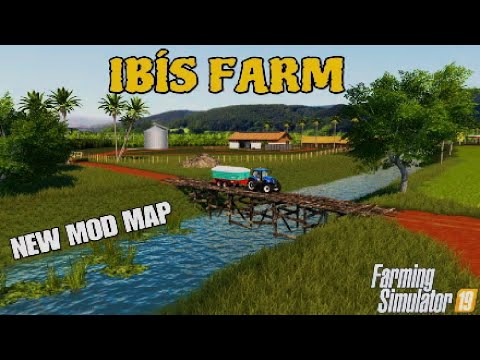 "IBIS FARM" New Mod Map Tour/Review on Farming Simulator 19 (Console) PS5 | PS4 | FS19