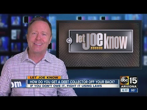 Let Joe know: How to deal with debt collectors