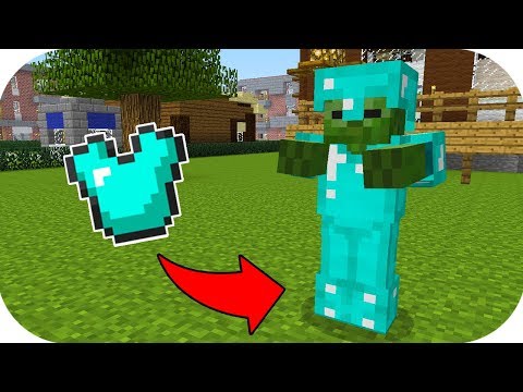 ZOMBİLER ELMAS SET GİYİYOR! - Minecraft