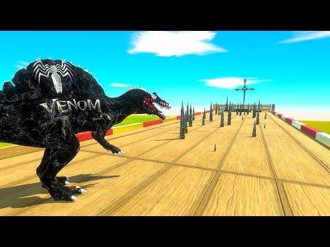 DEADLY SPIKE WHO CAN PAST - Animal Revolt Battle Simulator ARBS