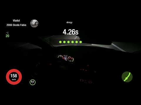 Skoda Fabia 1.9 TDI ASZ 380hp 100-200 test 3.5 bar