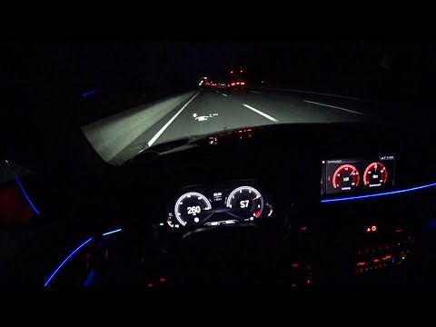 2019 BMW 530d xDrive Touring - Autobahn top speed