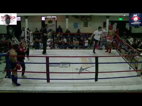 FACUNDO NAVARRO VS GERMAN CASTRO - LIGA PATAGONICA KICK BOXING FECHA 1
