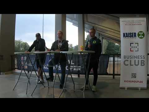 Pressekonferenz nach dem Spiel gegen Union Nettetal