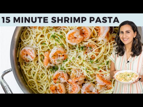Garlic Shrimp Spaghetti