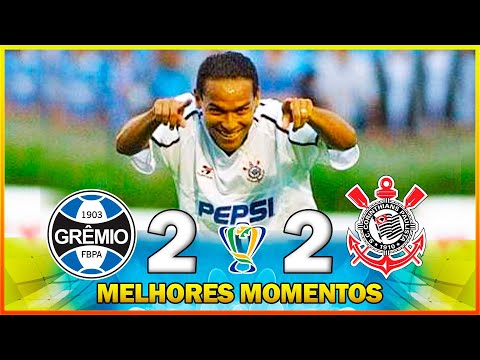 GRÊMIO 2 x 2 CORINTHIANS ● HIGHLIGHTS ● BRAZIL CUP 2001 ● FINAL ● GAME 01