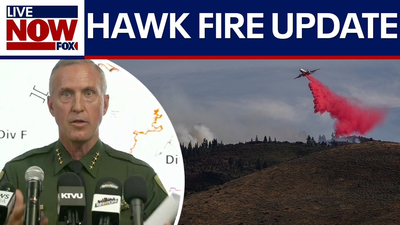 Update on Nevada’s ‘human-caused’ Hawk Fire as thousands evacuate
