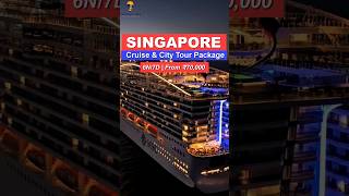 Singapore Cruise & City Tour Package 2026 | 6N/7D Itinerary & Cost @ ₹70,000! 🇸🇬🛳️ #singapore
