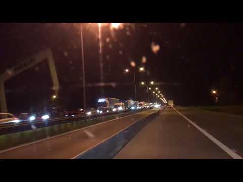 Korek na A4 przed Wrocławiem w kierunku zachodnim