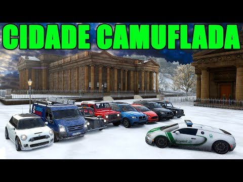 ZNET SE DEU MAL NO CIDADE CAMUFLADA - FORZA HORIZON 4 - GAMEPLAY