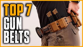 Top 7 Best Gun Belts 2025