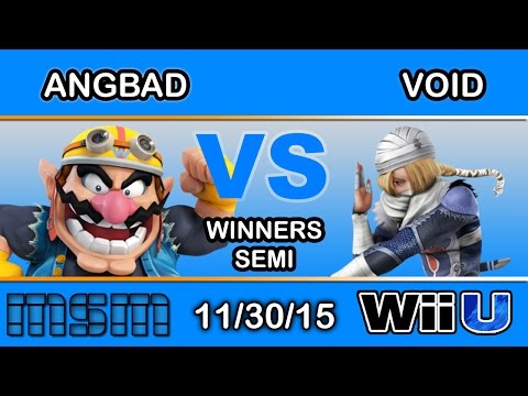 MSM #26 – Angbad (Wario) Vs. VoiD (Sheik) Winners Semi - Smash Wii U