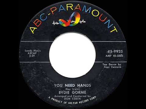 1958 HITS ARCHIVE: You Need Hands - Eydie Gorme
