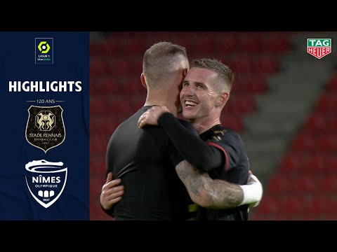 STADE RENNAIS FC - NÎMES OLYMPIQUE (2 - 0) - Highlights - (SRFC - NO) / 2020-2021
