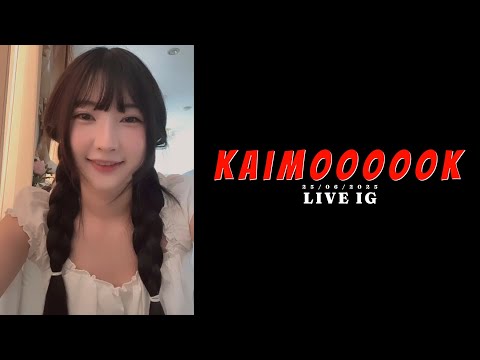 🔴Live IG - Kaimook 25/06/2025 - #kaimoooook #kaimook #kaimookbnk48 #bnk48 #ไข่มุก