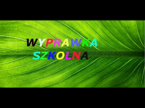 Wyprawka Szkolna