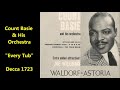 Count Basie & His Orchestra "Every Tub" Lester Young (1938) Buck Clayton