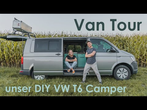 The most beautiful camper conversion room tour 🚐 | VAN TOUR | DIY camper conversion VW T5 / T6
