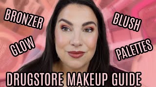 DRUGSTORE MAKEUP GUIDE: Bronzer, Blush, Highlighter & More