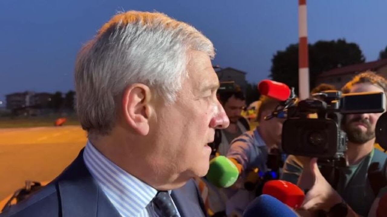 Adam atterra a Milano, Tajani: I bimbi di Gaza ci chiedono di rimanere in Italia