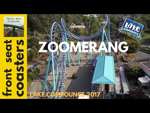 On-ride point of view of Zoomerang