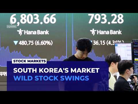 South Korea's Kospi swings wildly amid AI boom and government intervention